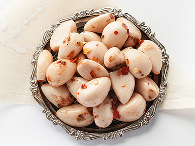 Spicy Marinated Garlic Piccaglio