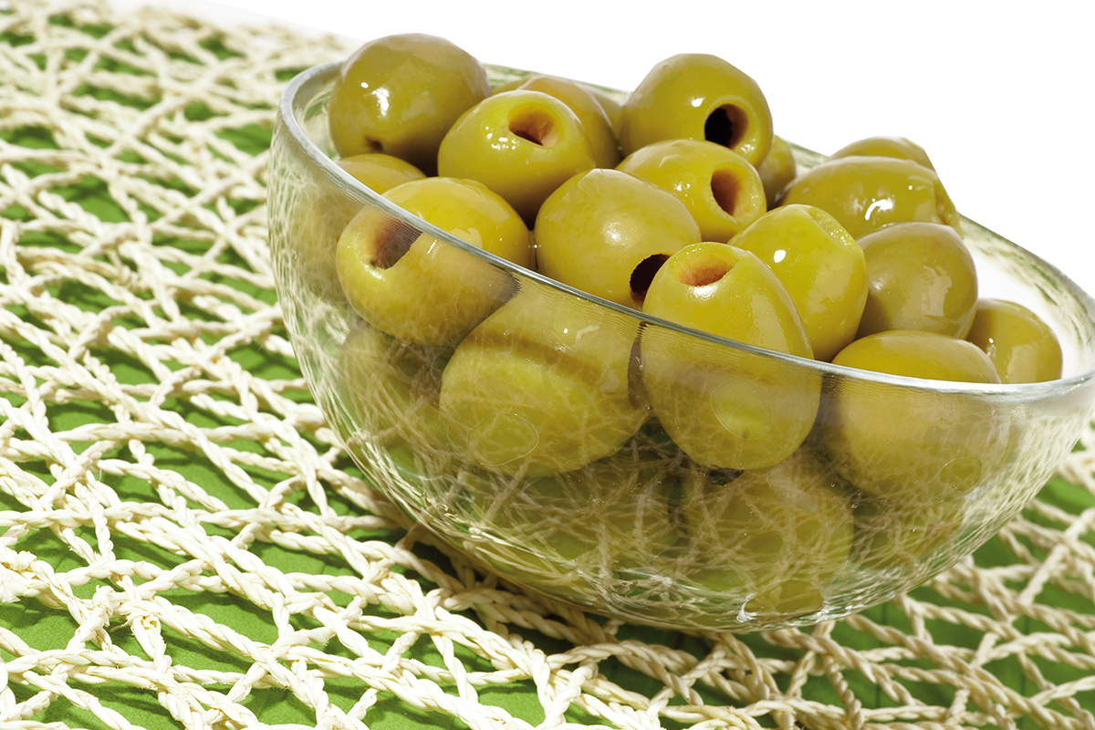 Olive verdi denocciolate